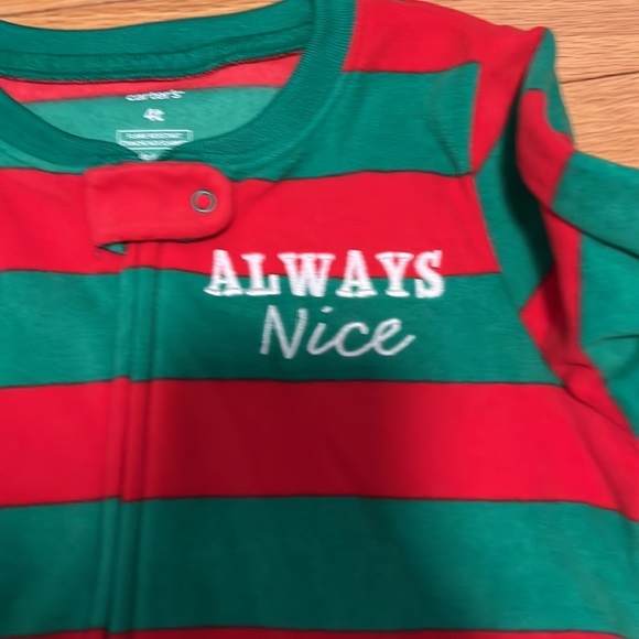 Set of 3 NWT Carters Christmas PJs - Picture 2 of 5
